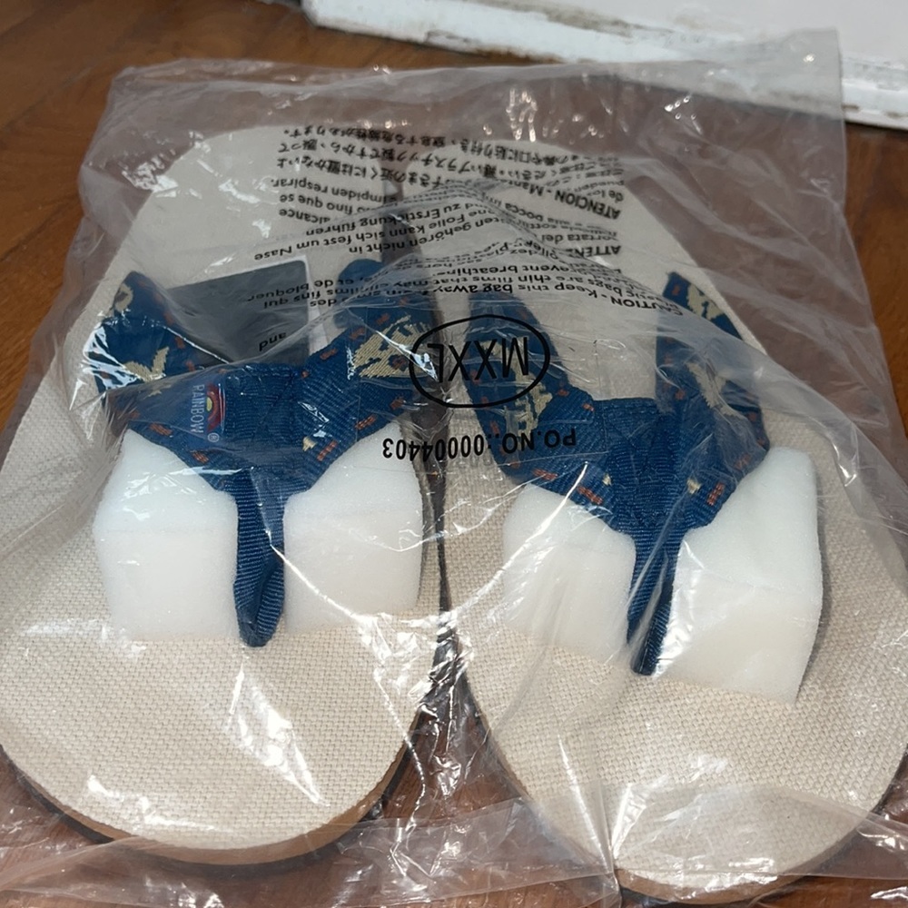 Rainbow men’s xxl sandals